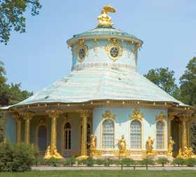 Auch Potsdam mit seinen preußischen Schlössern und Gärten können Sie sich von Meseberg aus