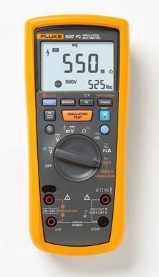 ISOLATIONSMESSGERÄTE Isolationsmultimeter Fluke 1587 FC und 1577 True Zwei leistungsstarke digitale Isolationsmultimeter in einem Die Isolationsmultimeter Fluke 1587 FC und 1577 vereinen die