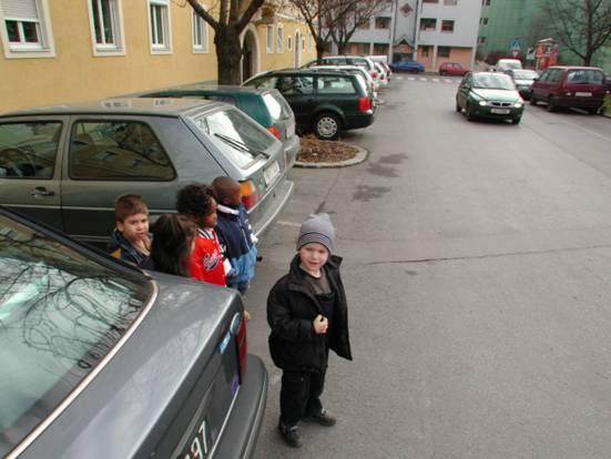 Kinder im Straßenverkehr Konzentrationsfähigkeit