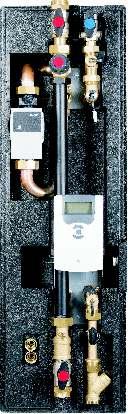 Heizkreisstation: Abmessung: Pumpe: kvs-wert: PGM 450 x 250 x 185 mm Wilo Yonos Para 25/6 6,3 (wahlweise 4,0 und 8,0) Frischwasserstation Nemux.
