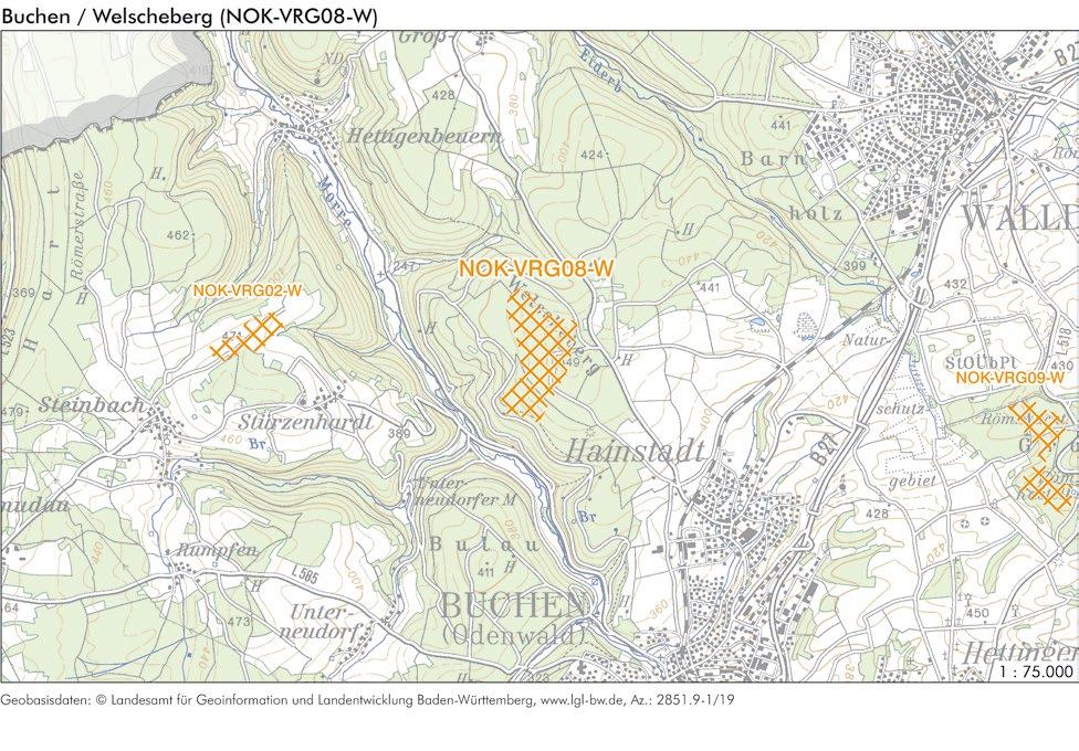 INFORMATIONEN ZUR FLÄCHE Name Welscheberg Gebietsnummer NOK-VRG08-W Stadt-/Landkreis bzw.