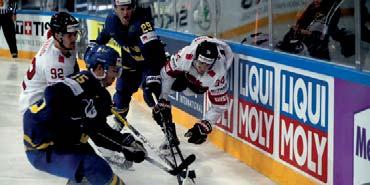 Spiele der Champions Hockey League und ausgewählte Spiele des Swiss Ice Hockey Cups finden in Ihrem