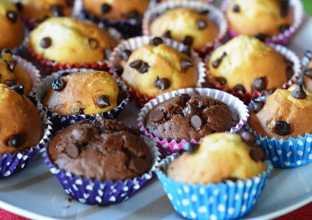 Muffins - Pilz Muffin mit Mandelkruste - Spinat Feta Muffin -