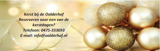 Weihnachts-Arrangement Suiten-Hotel De Oolderhofjes Ankunft am Samstag 23. Dezember und Abfahrt am Dienstag 26.