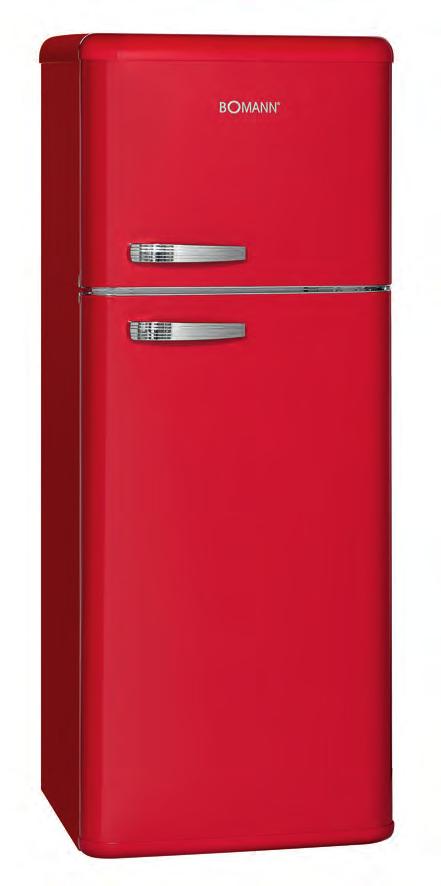 Farbvarianten: Farbvarianten: Rot Weiß Rot Schwarz glänzend Silber Apfelgrün Schwarz matt Gelb A ++ A ++ Doppeltür-Kühlschrank