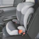 Der Kindersitz darf nicht auf dem Beifahrersitz verwendet werden, wenn dieser mit einem Bei fahrer- Frontairbag ausgestattet ist, bzw. der Beifahrer-Frontairbag muss gem.