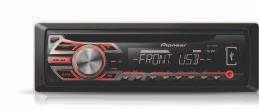 7 Pioneer CD-Tuner DEH-X3600UI 1, 2 CD-Radio für Wellenbereiche D4Q UKW/MW, 24 Stationsspeicher, VA-LCD-Display mit breitem Blickwinkel, CD-Laufwerk, ID3-Tags und WMA-Text, beleuchteter USB-In/