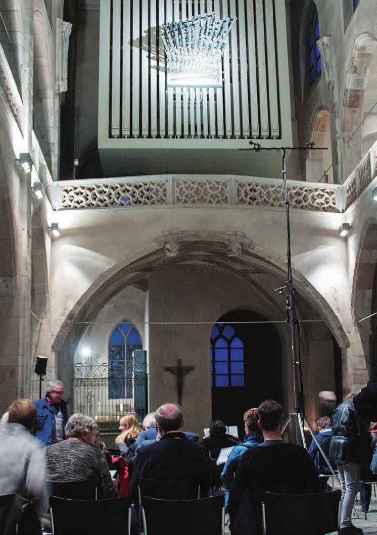 Viele Orgelkonzerte werden in Sankt Peter von Rundfunkanstalten