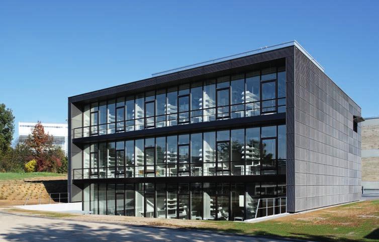 Kulturpflanzen. Der Neubau des Instituts für Phytomedizin befindet sich auf dem Gelände der Universität Hohenheim.
