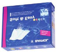 Der größte Vorteil von Soft & Easy gegenüber ähnlichen Produkten ist, dass der Wirkstoff des blauen Granulats (Aktivator) um 70% oder mehr höher ist.