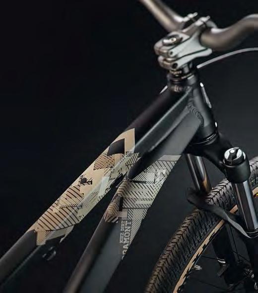 Petrol (Matt) / Framesizes: M / L ff26" Dirt Bike with super strong Alloy Frame, Tapered HT
