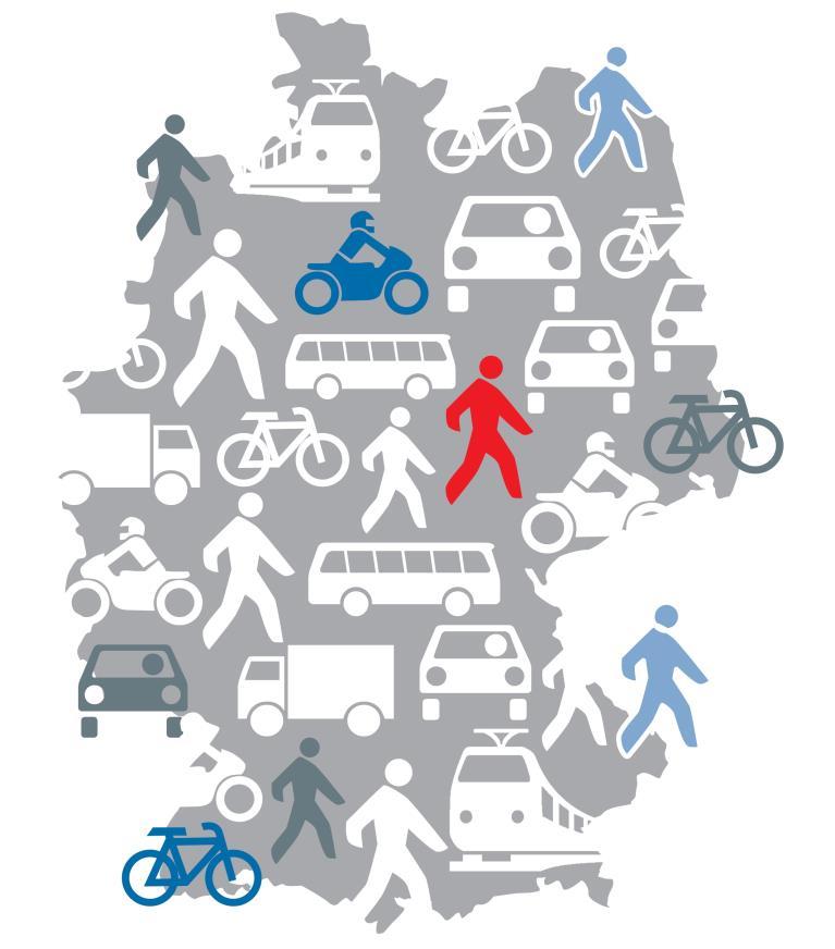 Der Hintergrund Zur Ermittlung des Mobilitätsverhaltens der Bevölkerung führen Städte, Kreise und Gemeinden in regelmäßigen Abständen Befragungen zum Verkehrsverhalten ( Mobilitätsbefragungen ) durch.