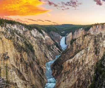 Unsere Highlights in dieser Region Wussten Sie schon? Auch im Yellowstone National Park gibt es einen Grand Canyon den Grand Canyon of the Yellowstone.