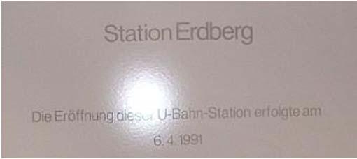 46. Wann genau wurde diese Station eröffnet? 6.4.1991 47.