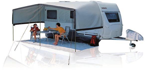 36 Zelte Sonnendächer ab 235, www.camping-ist-bunt.de Variabella links eingezogen Mit vielseitigen Variationsmöglichkeiten!