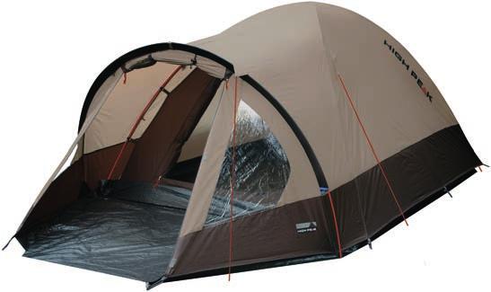 Das Zelt ist PU-beschichtet und schützt vor Wind und Wetter. Moskitosicher.