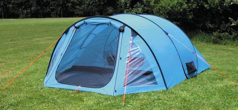 www.camping-ist-bunt.de Freizeit- und Hauszelte Zelte 61 Pop-Up-Zelt Spring ab 99, 95 Wenn es mal schnell gehen soll. Zusammenlegbares Pop-Up-Zelt mit Innenzelt und einem Eingang.