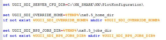 Der jeweilige Job wird einfach an den Plotter übergeben. NX-Plotter: Unter NX Plotter werden die Plotter verstanden, welche im NX-Dialog eingerichtet wurden.