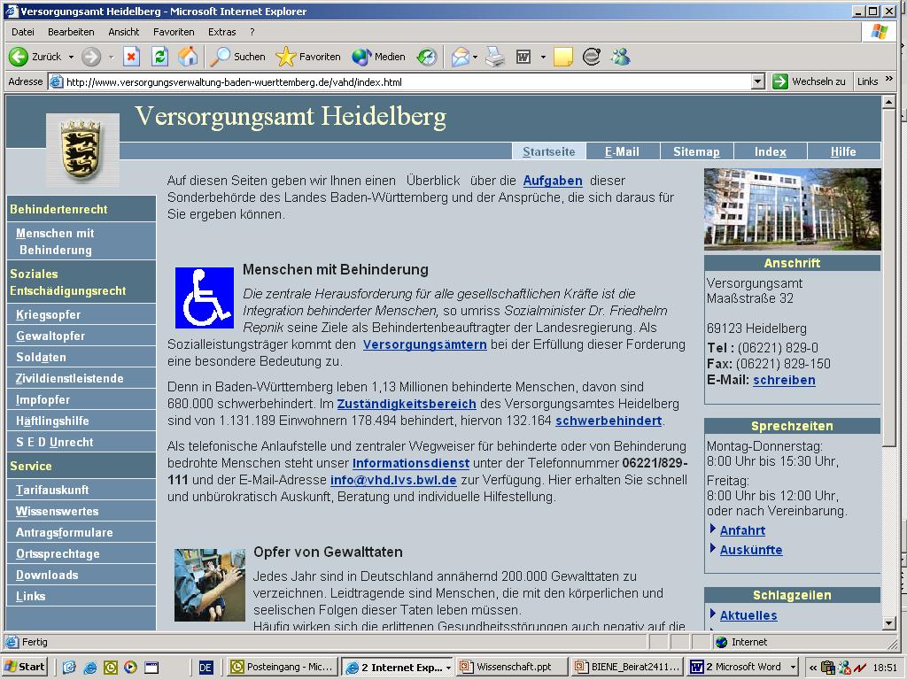 E-Government: Silber für Versorgungsamt Heidelberg