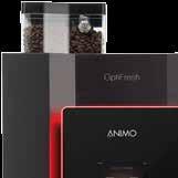 Der OptiFresh von Animo hat sie alle. Er ist modern und brüht leckeren Kaffee auf. Und natürlich heißes Wasser für Tee und Instantgetränke wie heiße Schokolade.