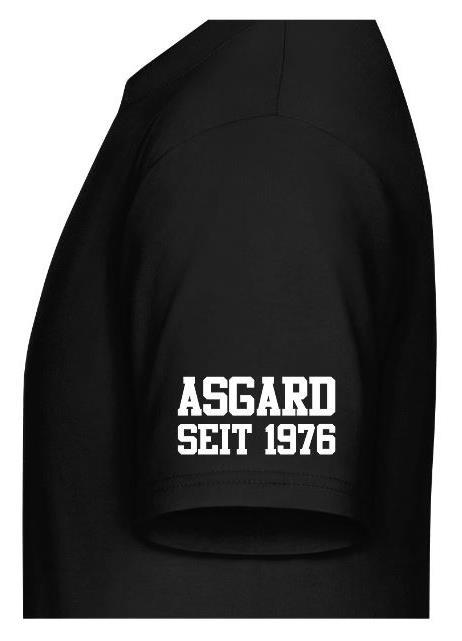 T-Shirt Asgard Lilie Farbe: schwarz Art: Super Premium T (205 g/m²)