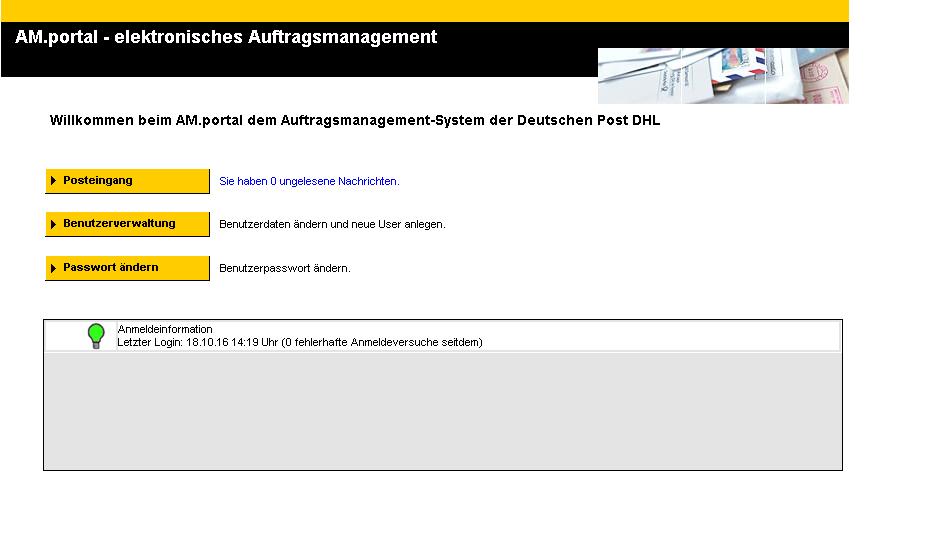 Anzeige letztes Login und Anzahl an fehlerhaften Anmeldeversuchen