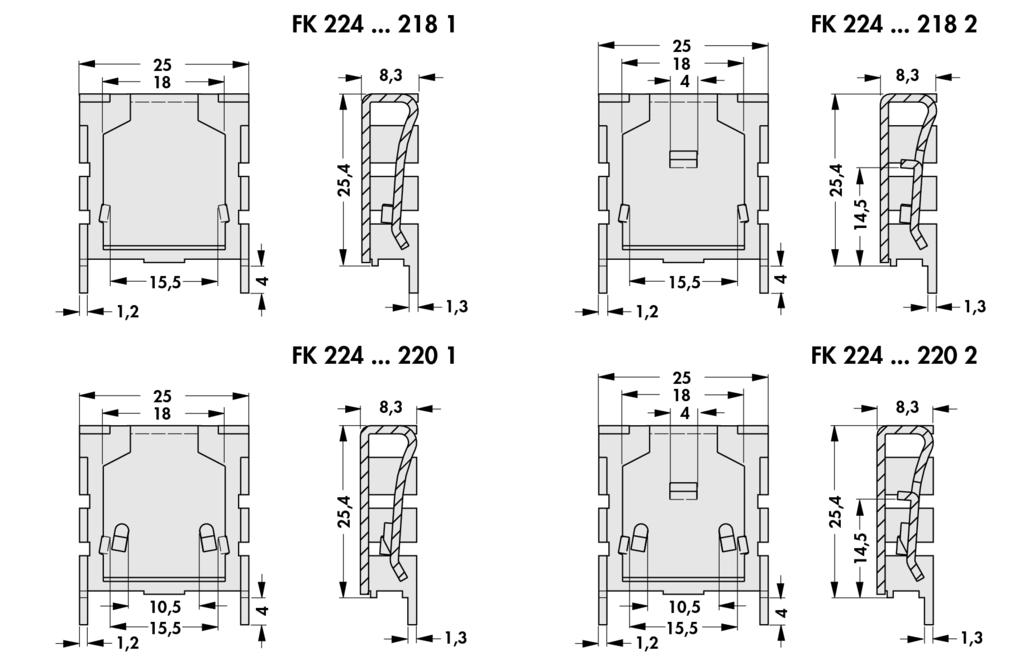 für Transistoren 4 9 U-ühlkörper 120