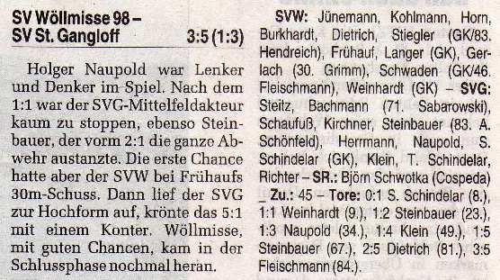 Aufstellung: Durchschnittsalter der Mannschaft ist 26,0 Jahre Steitz Kirchner Schindelar T. 25 Spiel Schaufuß Bachmann Schindelar S.