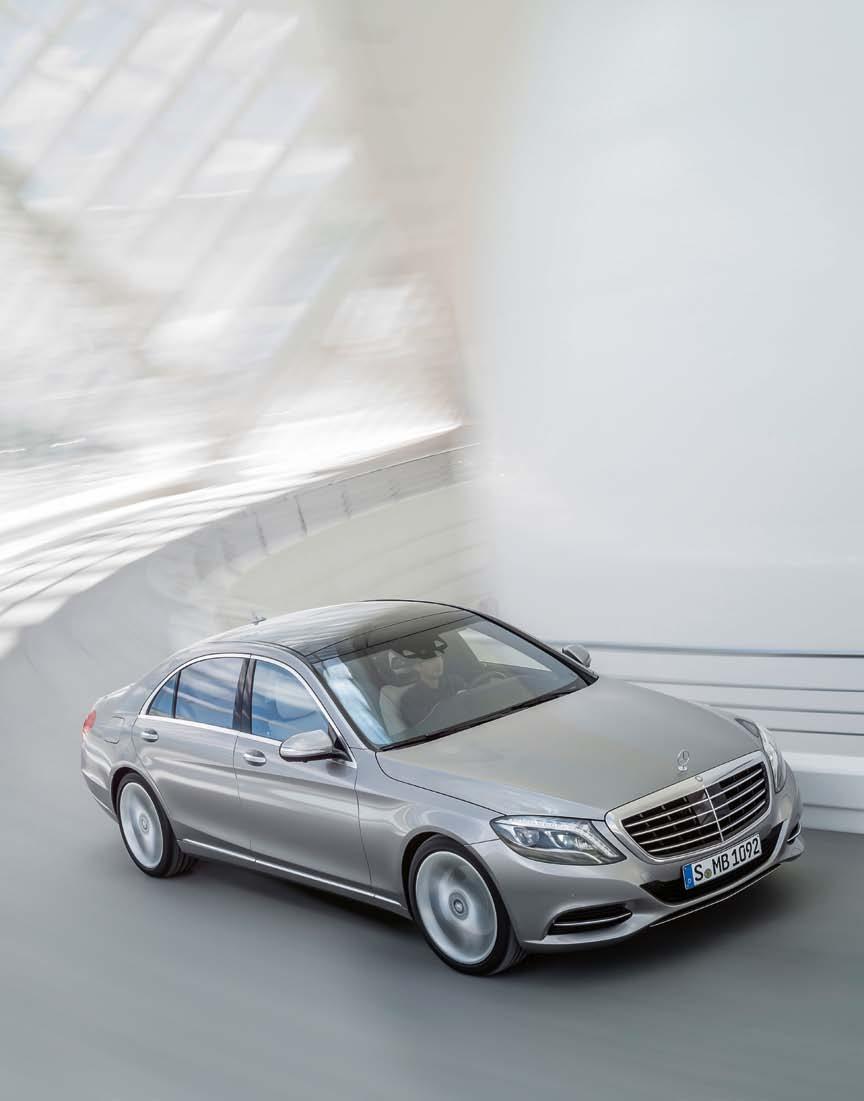 28 Produkte und Projekte Daimler Supplier Magazine 2013 2014 29 Zahlreiche Weltneuheiten machen die S-Klasse zu einem exklusiven First-Class-Office und einer luxuriösen Wellness-Oase.
