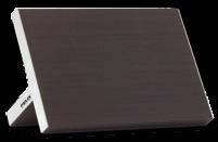 909000 Magnet-Messerblock, Nussbaum massiv, mit Edelstahlfuß Magnetic knife stand, solid walnut, with stainless steel pedestal S T OR A GE &