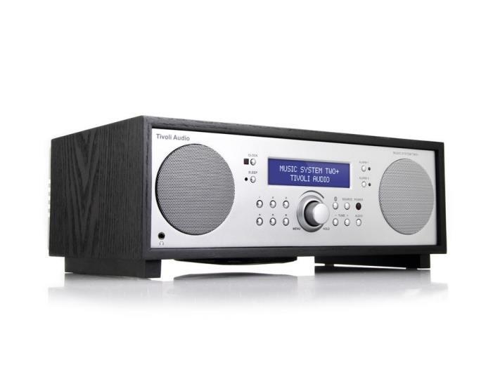TIVOLI Music System 2+ Radio Stereo Bluetooth, DAB+, UKW AUX-Eingang Wecker Fernbedienung Stereo 35,88 x 13.