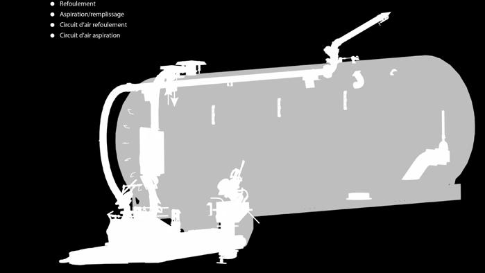 Sicht unter den Behälter Anbringung der Pumpe auf VOLUMETRA Modelle Bezeichnung Injektor 2.