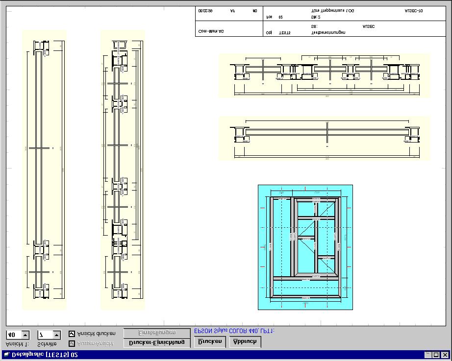 Detailgrafik extrem schneller Aufbau funktioniert mit Grundprogramm (ohne CAD!