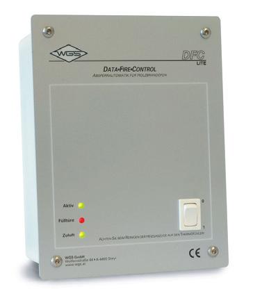 DFC data fire control Versionen und DFC Lite Verbrennungsluftsteuerung rauchgastemperaturabhängige Abbrandsteuerung für Holzbrandöfen (Scheitholz und Holzbriketts) für Heizeinsätze Einsatzbereich von