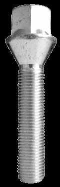 Technische Informationen Gewinde Kegelbund Kugelbund Schaftlänge Bei der Angabe des Gewindes ist das Gewinde der betreffenden Fahrzeuggruppe gemeint. Gewindedurchmesser und Steigung (z.b. M12x1,5) sind die entsprechenden Kenngrößen.