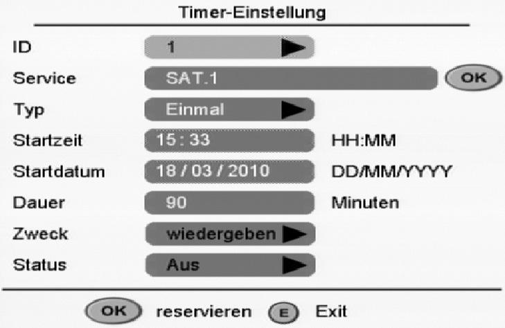 BDA_Viola CC_Übersetzung.qxp 30.09.2010 14:19 Seite 13 6.2.1 Einstellung der Zeitanzone > Markieren Sie mit den Pfeiltasten die Zeile Einstellung der Zeitzone.