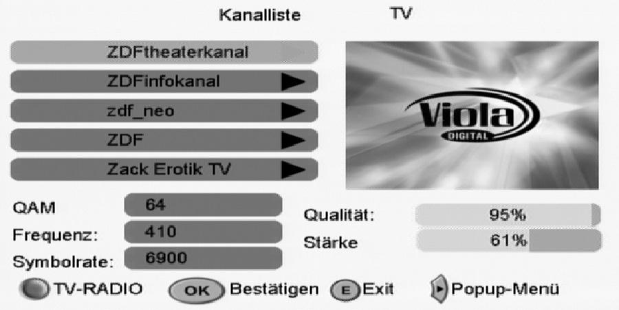 BDA_Viola CC_Übersetzung.qxp 30.09.2010 14:19 Seite 20 > Markieren Sie mit den Pfeiltasten das Programm, dass Sie sperren möchten.