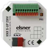 D KNX S-UP Aktoren für 230 V oder 24 V Technische Daten und Installationshinweise Elsner Elektronik GmbH Steuerungs- und Automatisierungstechnik