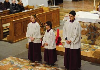 Auf dem Bild von links nach rechts: Schwester Leena, Schwester Mercy, Schwester Lissy und Schwester