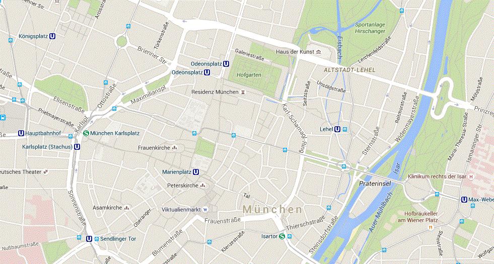 Lage Das schöne Viertel Lehel gehört geografisch gesehen zum Zentrum von München, doch wird es als separates Viertel betrachtet, liegt es direkt an der Maximilianstrasse, am Hofgarten, am Englischen
