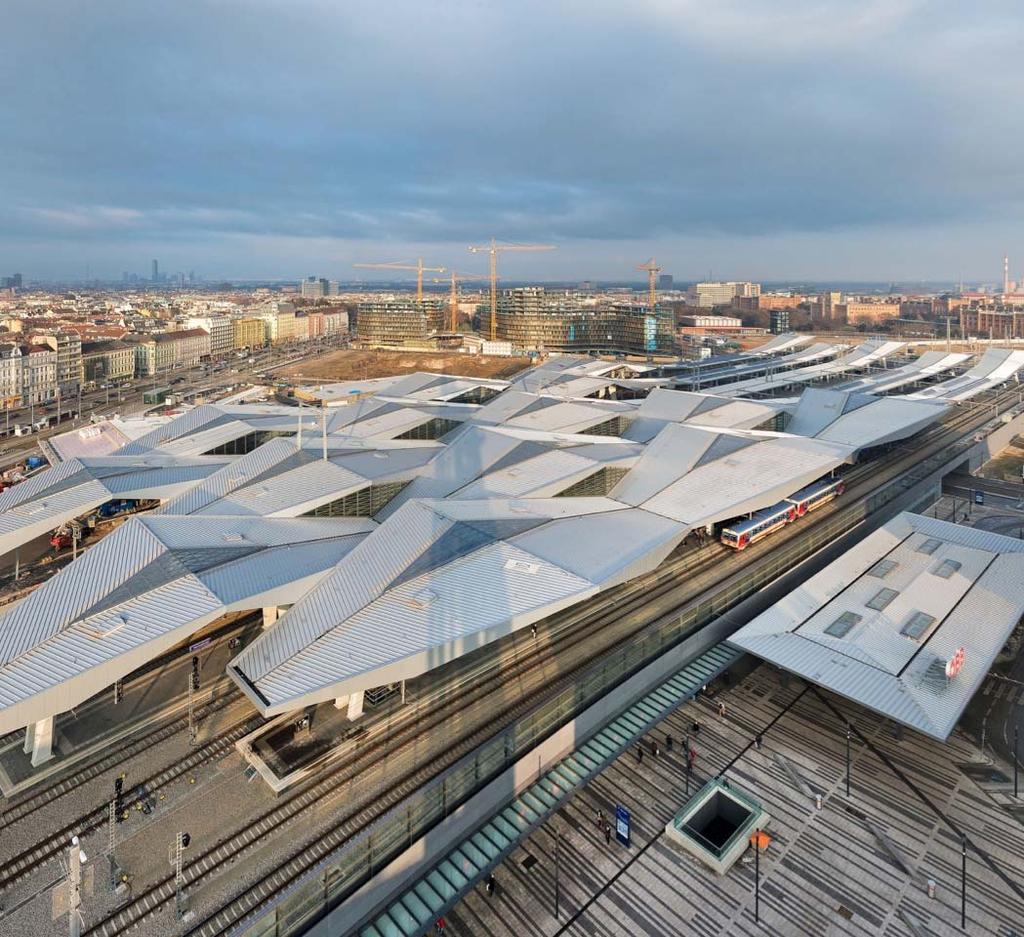 Hauptbahnhof Wien Europäische Verkehrsdrehscheibe Verknüpfung