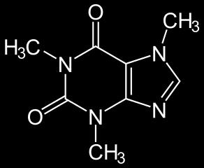 mobile Phase: isokratisch 70% Methanol, 30% H 2O. Es resultierte folgendes Chromatogramm: a) Ordnen Sie den beiden Peaks, die Verbindungen Paracetamol und Coffein zu.