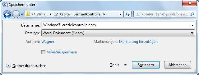Basic Computer Skills Windows 7 25. Wohin klicken Sie, um die Dateinamenerweiterung auszublenden? 26. Welches Symbol steht in der Abbildung für PDF-Dateien? A. B. C. D. 27.