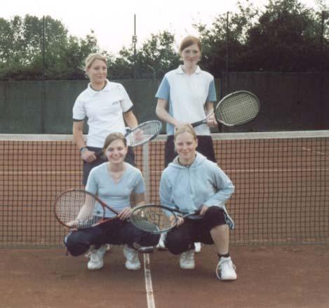 Abteilungsleitung: Tennis W infried Stöwer Bachstr. 1 Tel.: 02850 / 7191 Juniorinnen U18 Als einzige Jugendmannschaft der Abteilung an den Start gegangen, vertritt sie die Vereinsfarben hervorragend.