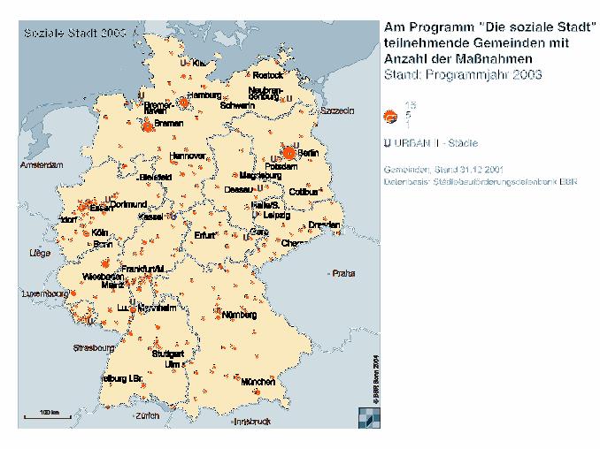 Bund-Länder-Programm Soziale Stadt Derzeit laufen