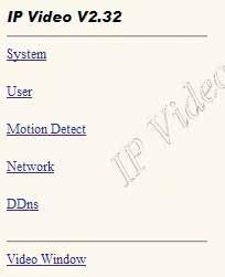 D Anleitung IP-Video Server Anhang Mit Change Password kann ein evtl. eingestelltes Passwort geändert werden. Video Control beeinflusst die Qualität des angezeigten Bildes.
