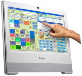 Shuttle XPC all-in-one POS X5050PA Spezielle Leistungsmerkmale Steuern Sie Ihre Software mit dem Finger Der Touchscreen ist eines der einfachsten Eingabegeräte und deshalb die erste Wahl für eine
