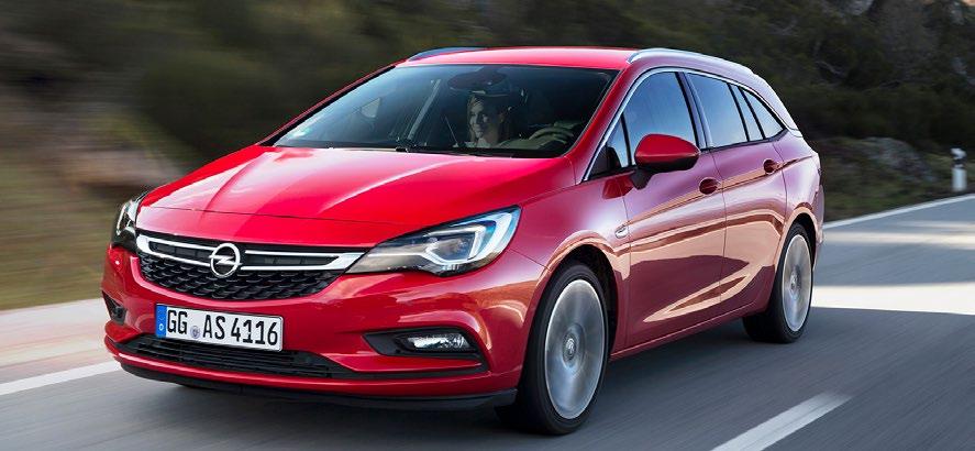 DIE OPEL-MODELLPALETTE Der Opel Corsa: Der Kleinwagen verfügt über ein unschlagbares Preis-Leistungs- Verhältnis mit viel