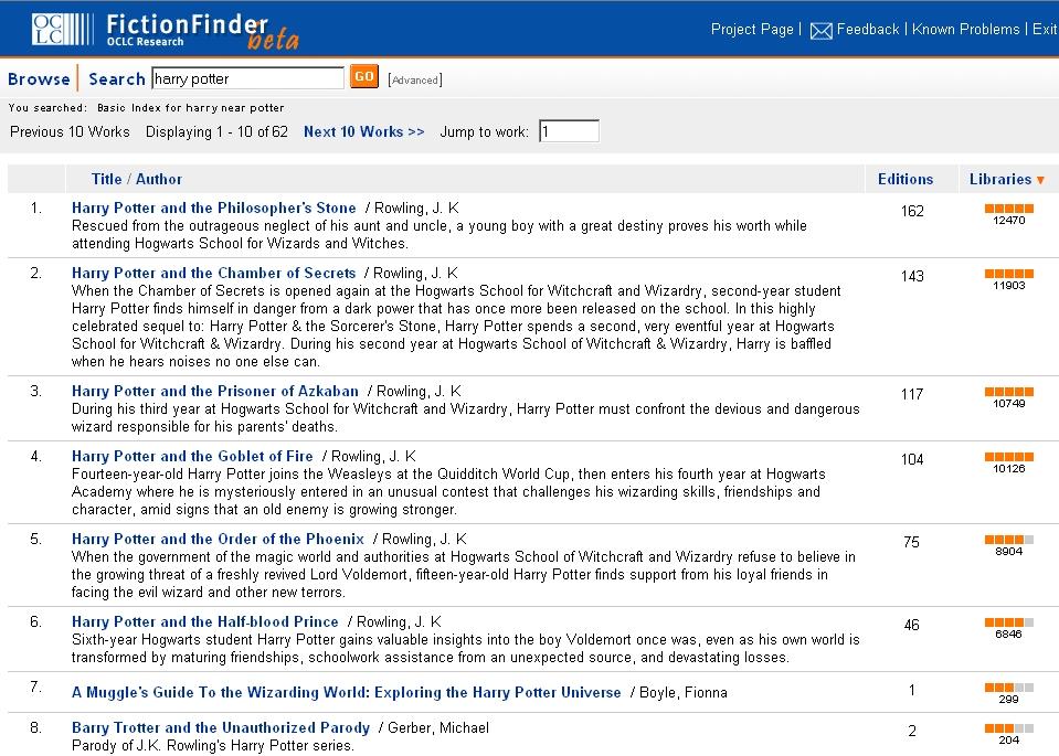Fiction Finder von OCLC <http://fictionfinder.oclc.