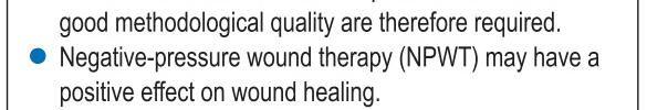 International wound journal 14, DOI: 10.1111/iwj.12309 5. Seidel D, Veterinary Mathes T, Lefering R et surgery al.